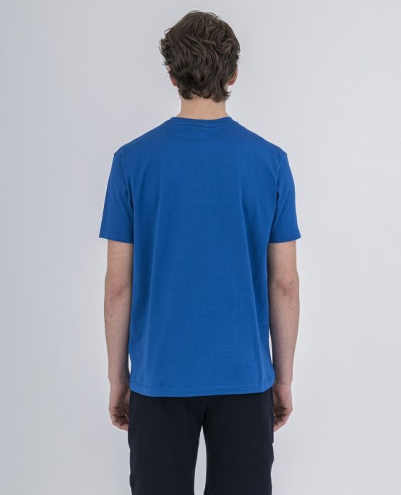 Paul & Shark T-shirt With Round Neck And Short Sleeves In Blue