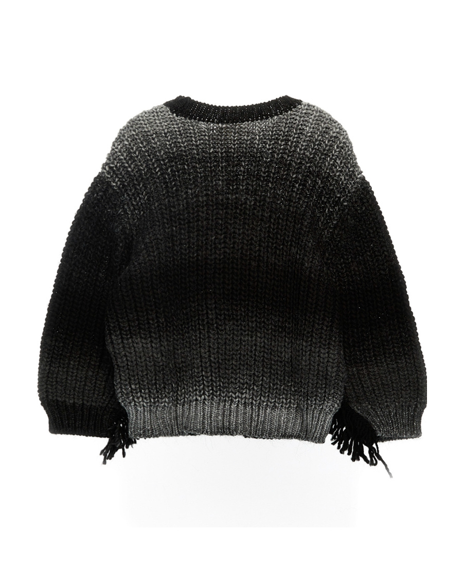 DOUUOD DOUUOD FRINGED KNIT PULLOVER