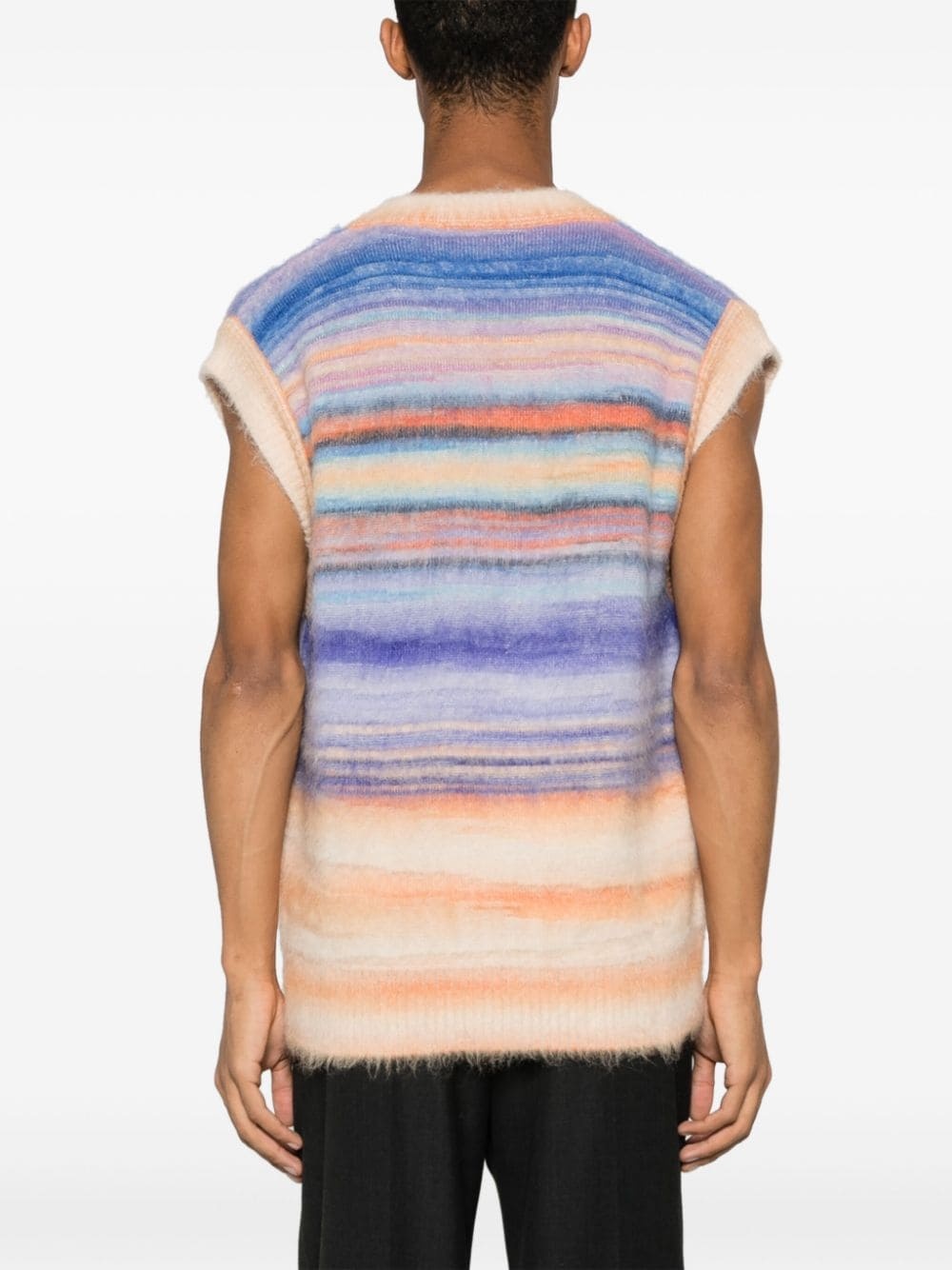 Missoni Knitted Vest In Neutral