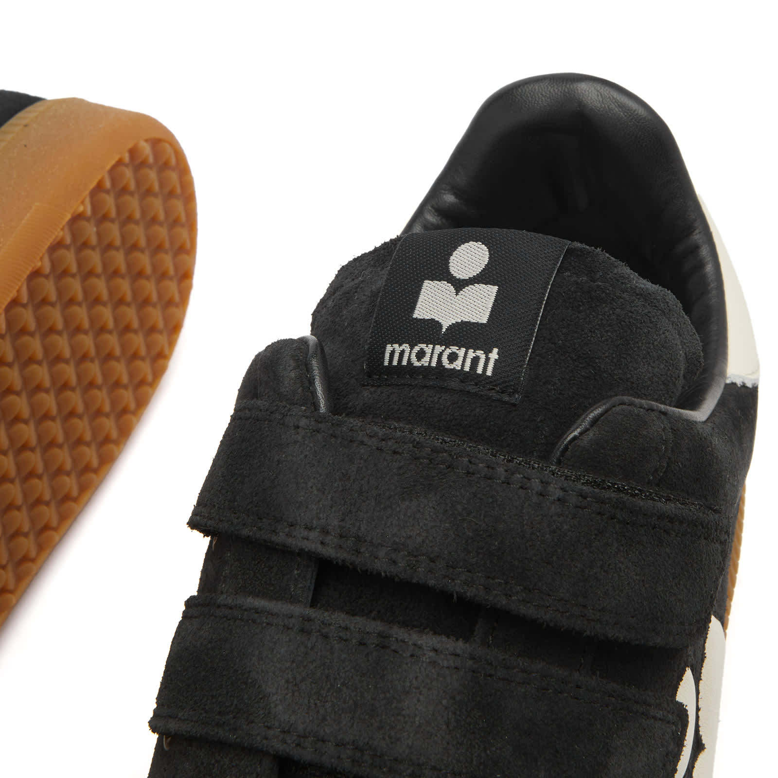 Isabel Marant Round Head Low-cut Casual Shoes In Black