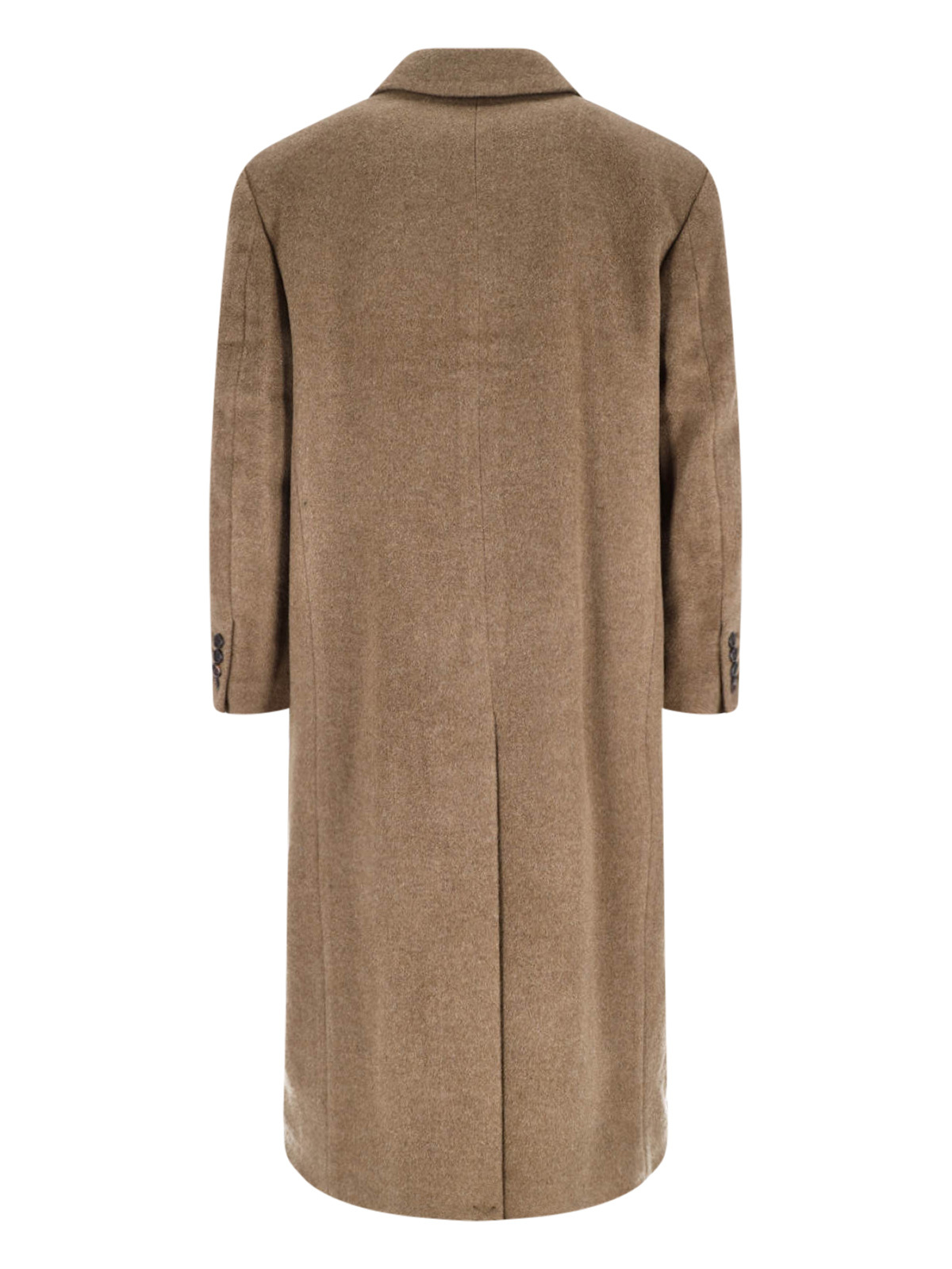Dunst Button Single-breasted Coat In Gold