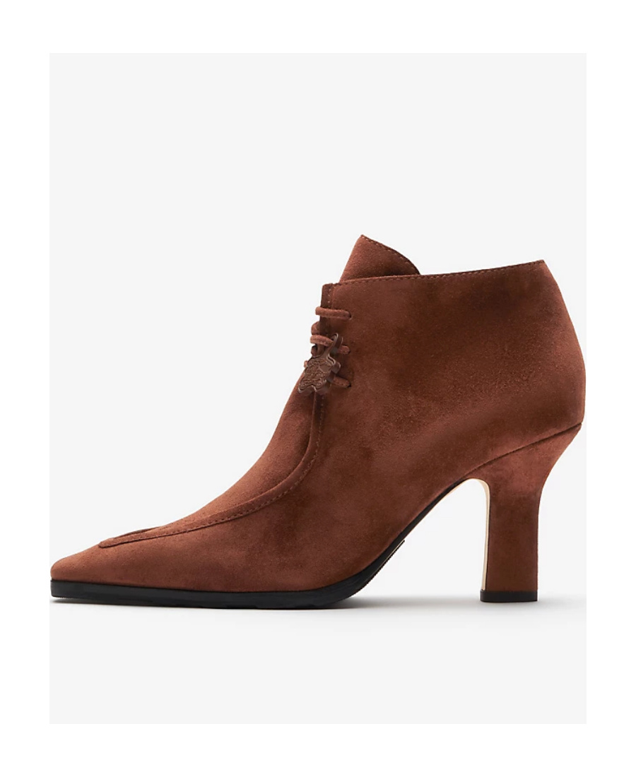 Burberry Woman Ankle Boots Tan Size 7 Leather In Brown
