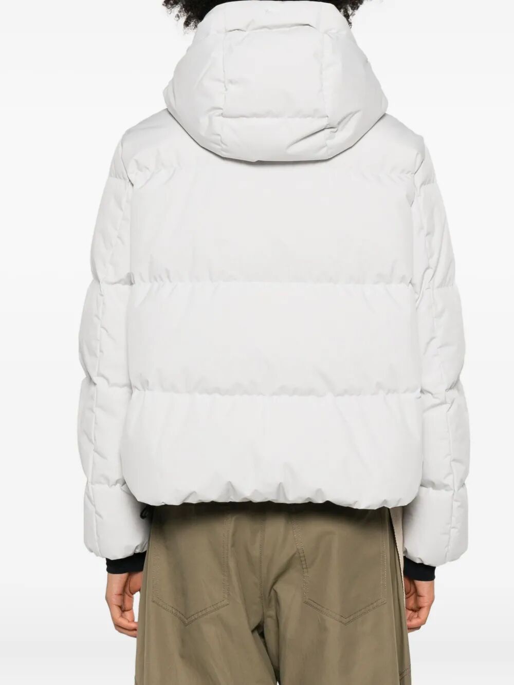 Herno Short Down Jacket 2layers Clothing In White
