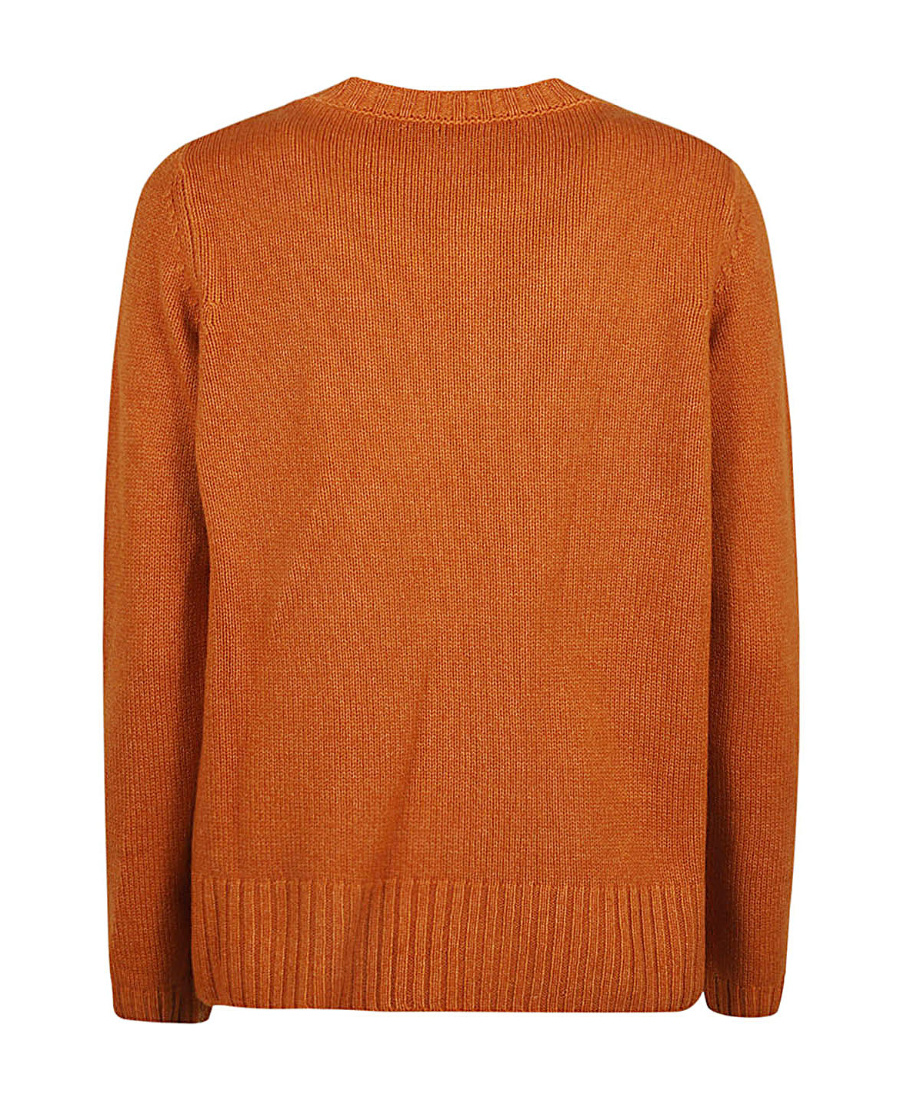 Baserange Base Wool And Cashmere Blend Sweater In Brown