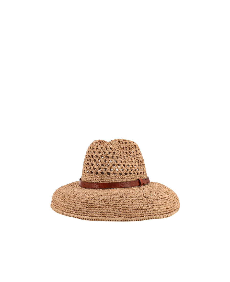 Ibeliv Safari Woven Straw Hat In Brown