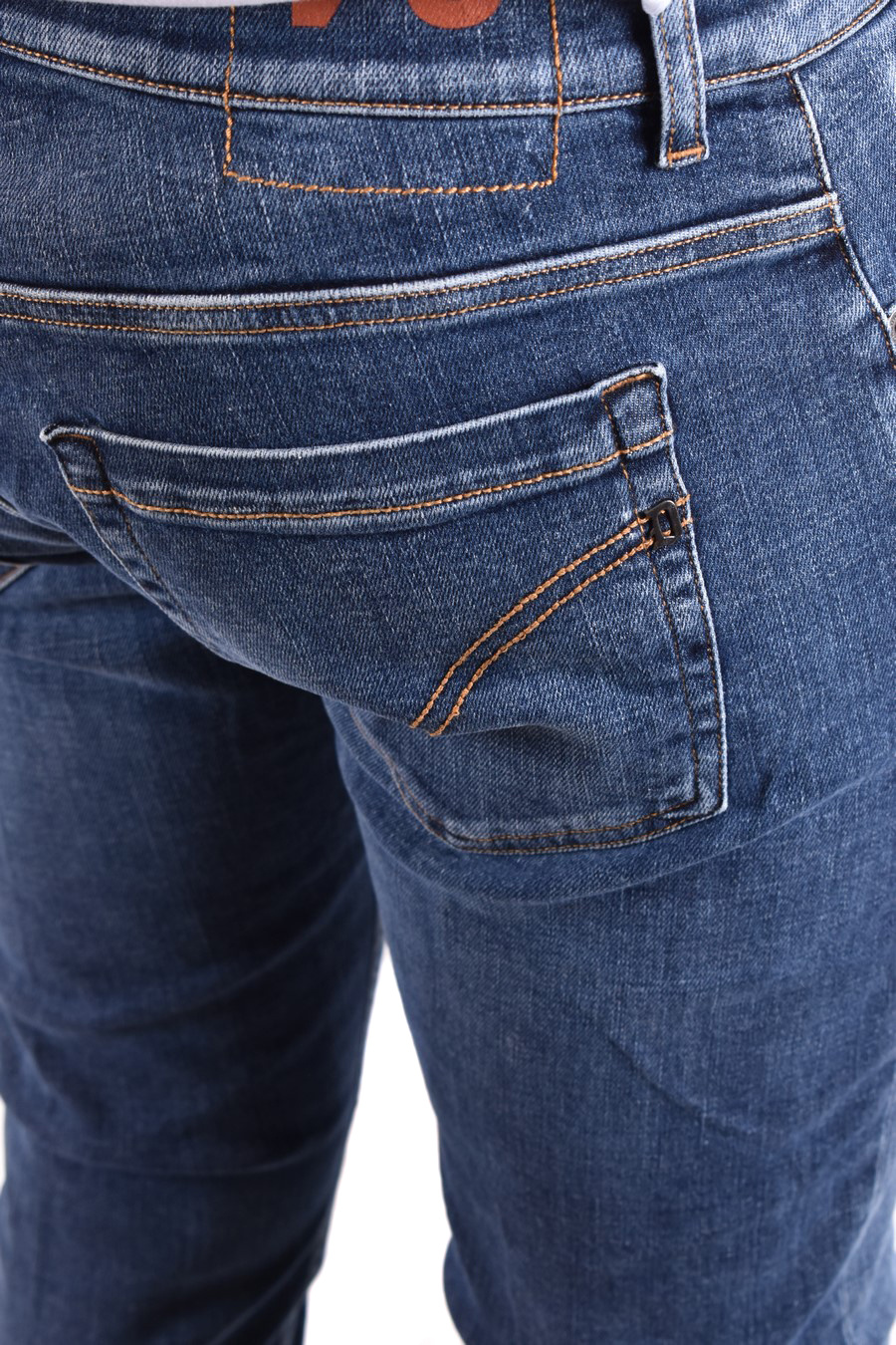 Dondup Blue Denim Jeans In Blue