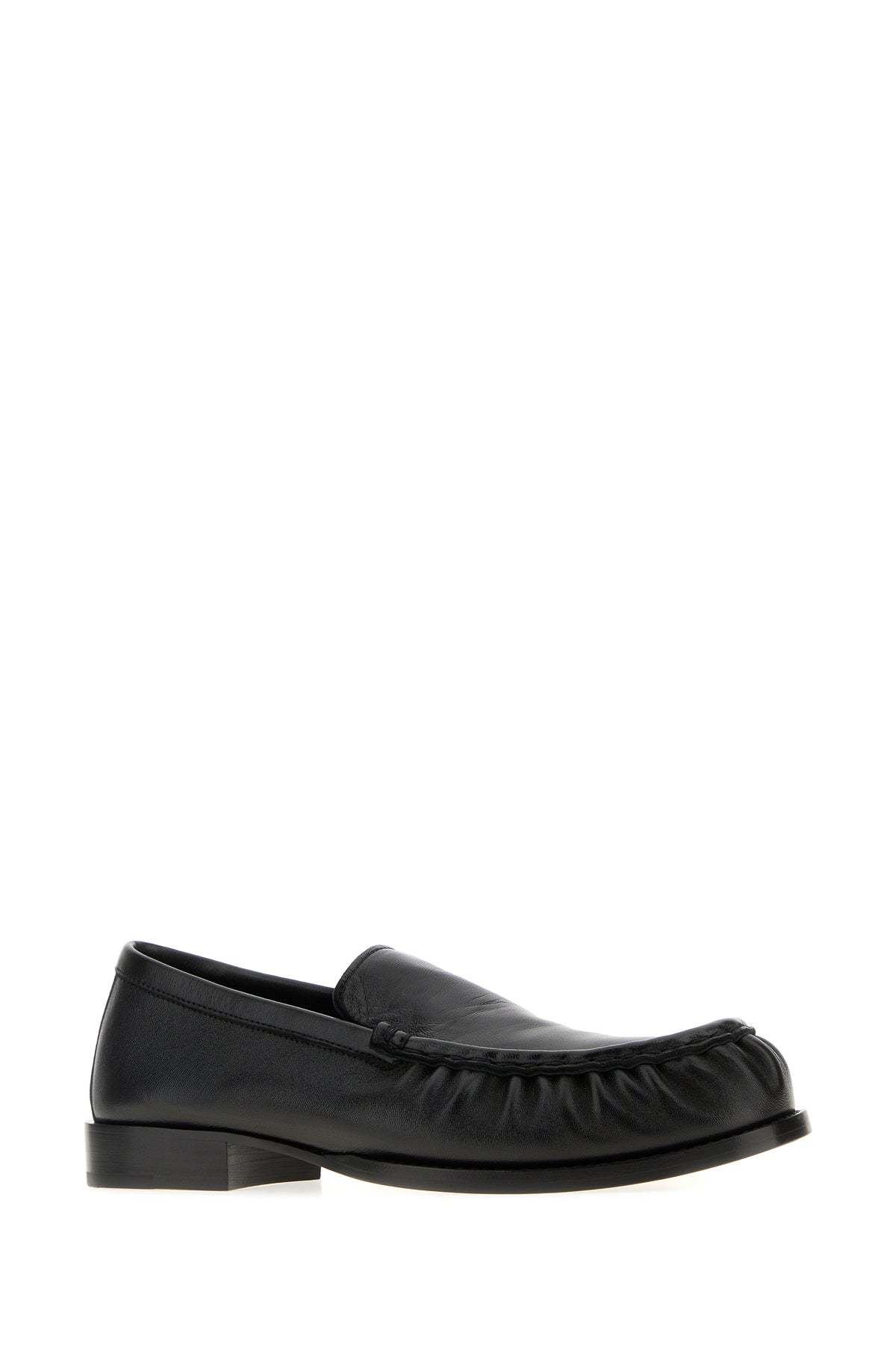 Dries Van Noten Round-toe Loafers In Black