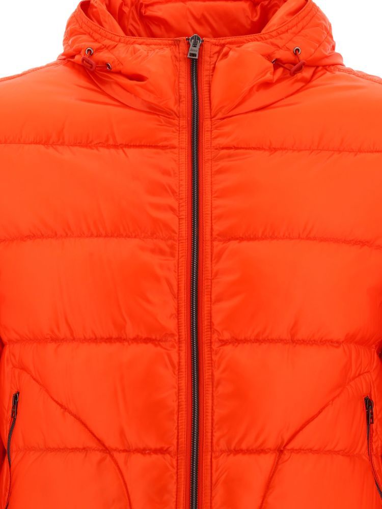 Herno Ultralight Vietti 70th Anniversary Down Jacket In Orange