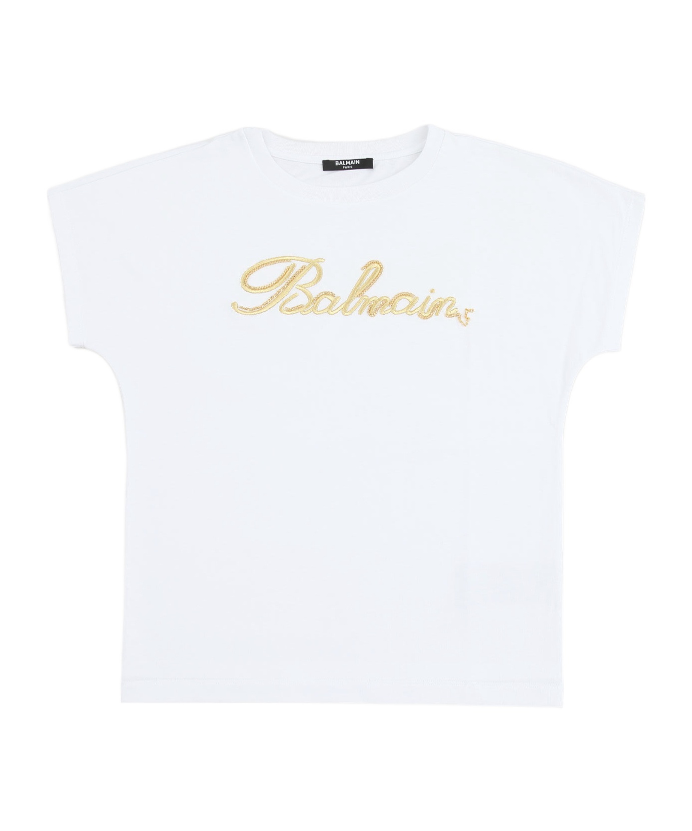 Balmain Short-sleeved T-shirt In White