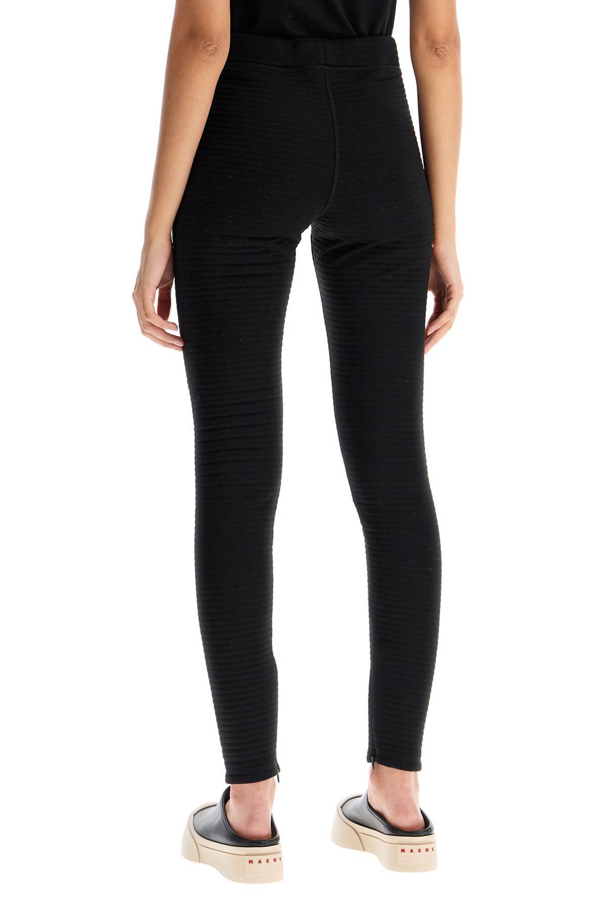 JIL SANDER ELASTIC WAIST LEGGINGS 