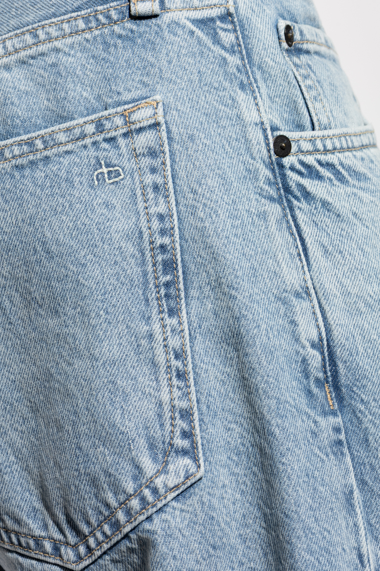 Rag & Bone Jeans With Belt Loops