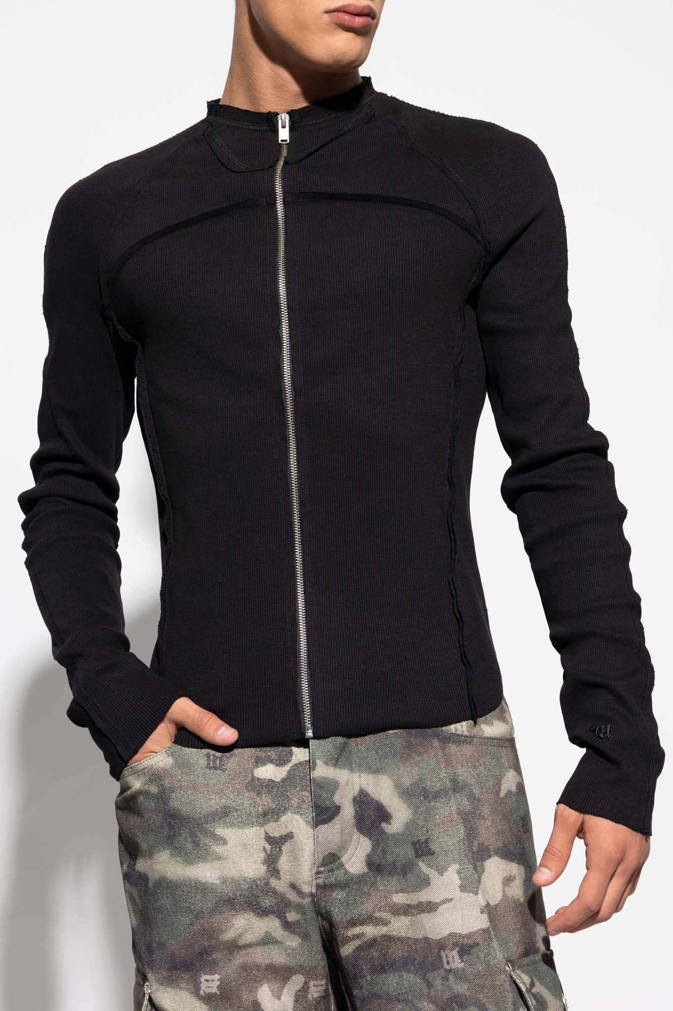 Misbhv Long-sleeved Sweater In Black