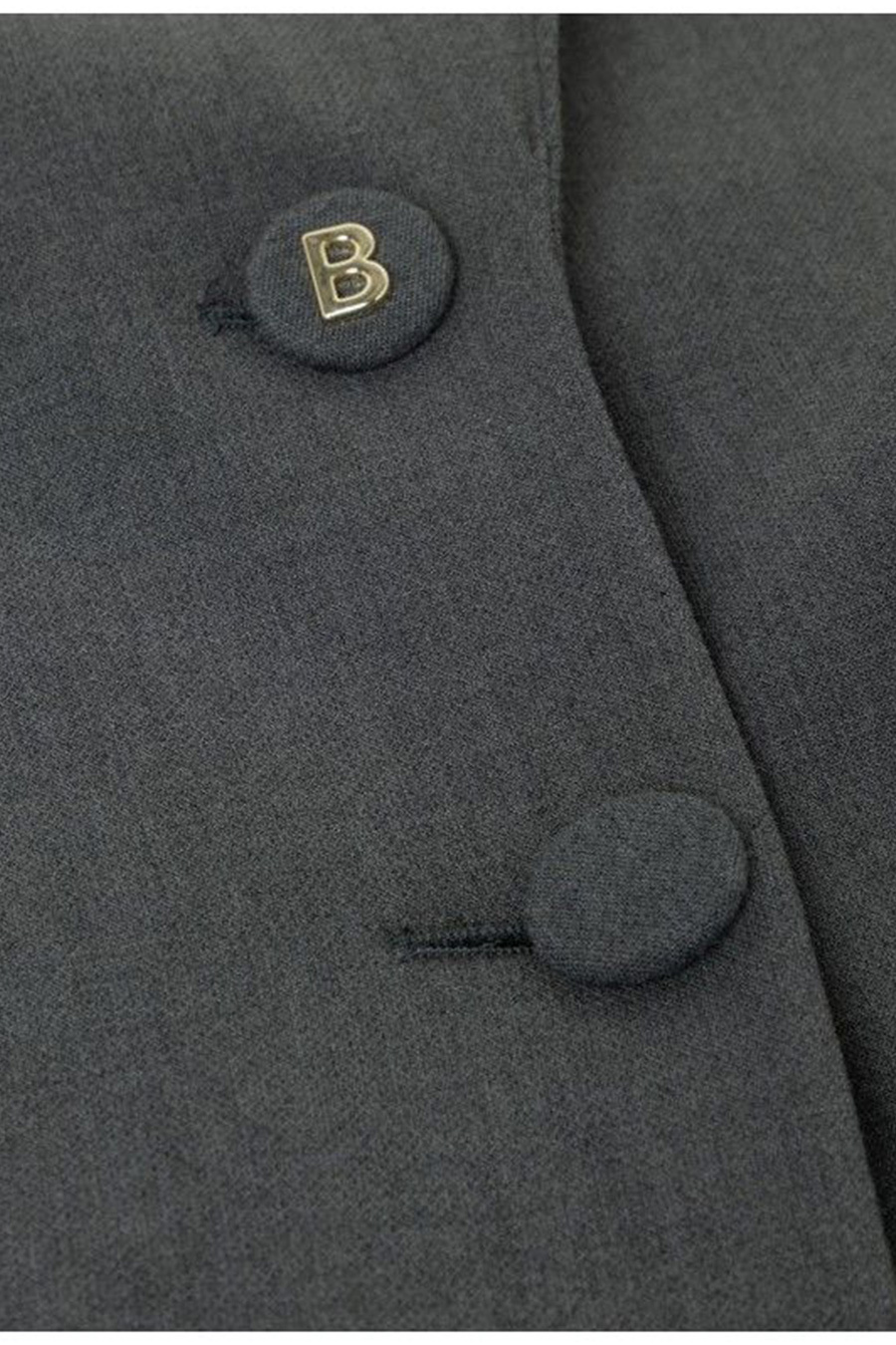 Blugirl Long-sleeved Suit Jacket In Brown