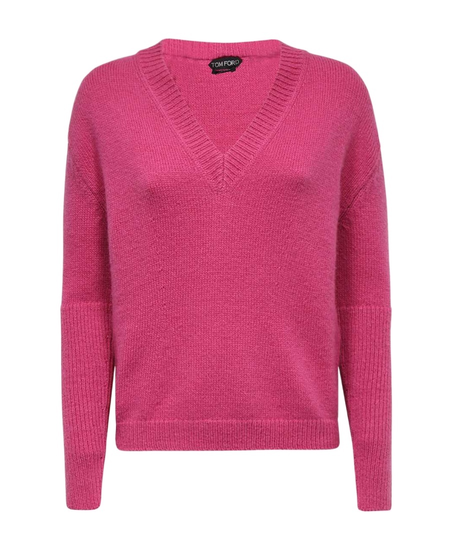 Tom Ford Wool Blend Sweater In Pink