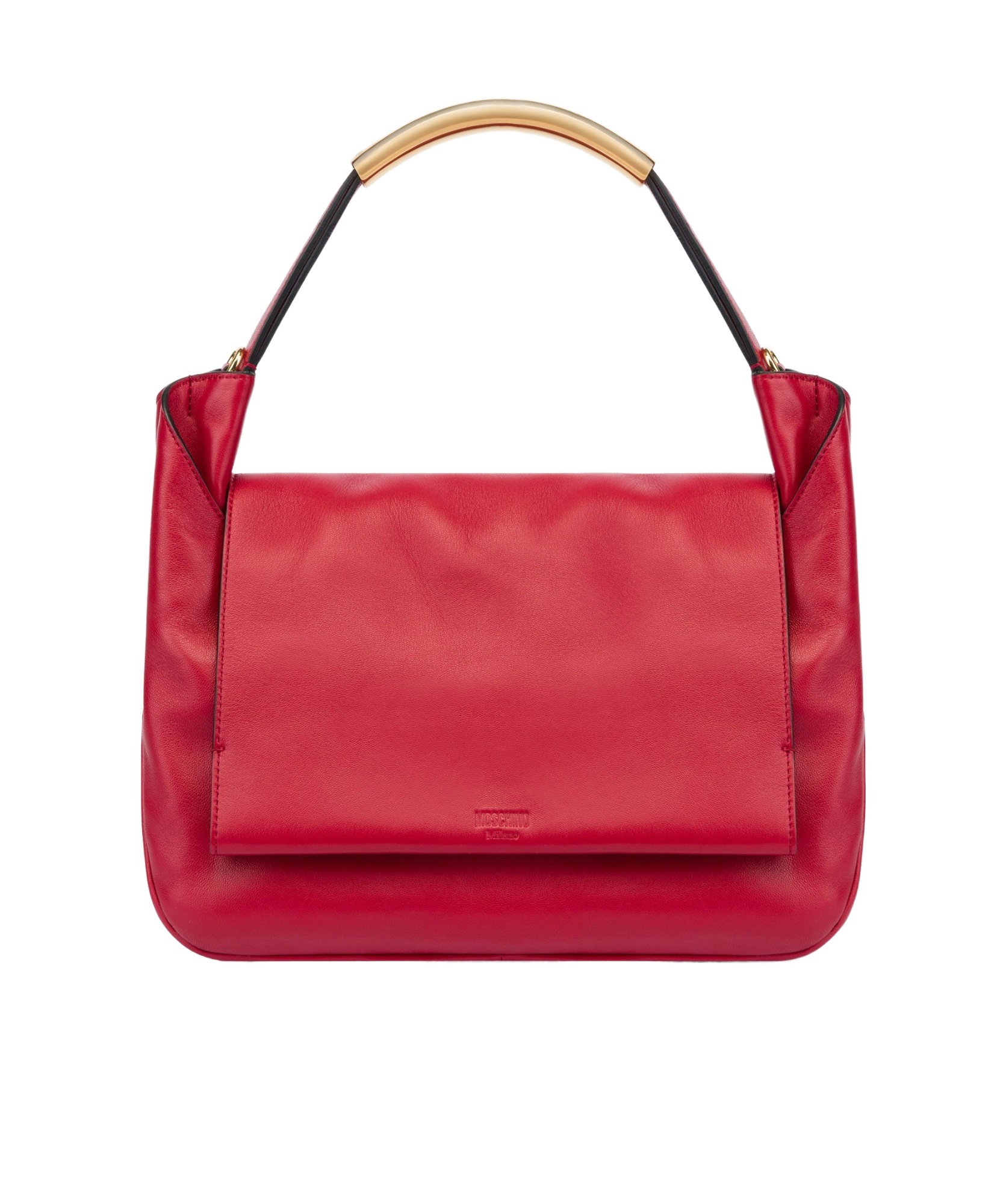 Moschino Handle Me Tote Bag In Red
