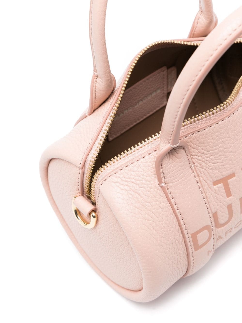 Marc Jacobs The Duffle Leather Mini Bag In Nude