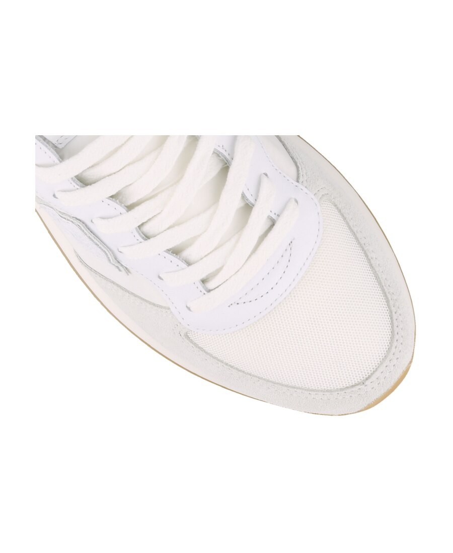 Philippe Model Tropez Panelled Low-top Sneakers In White