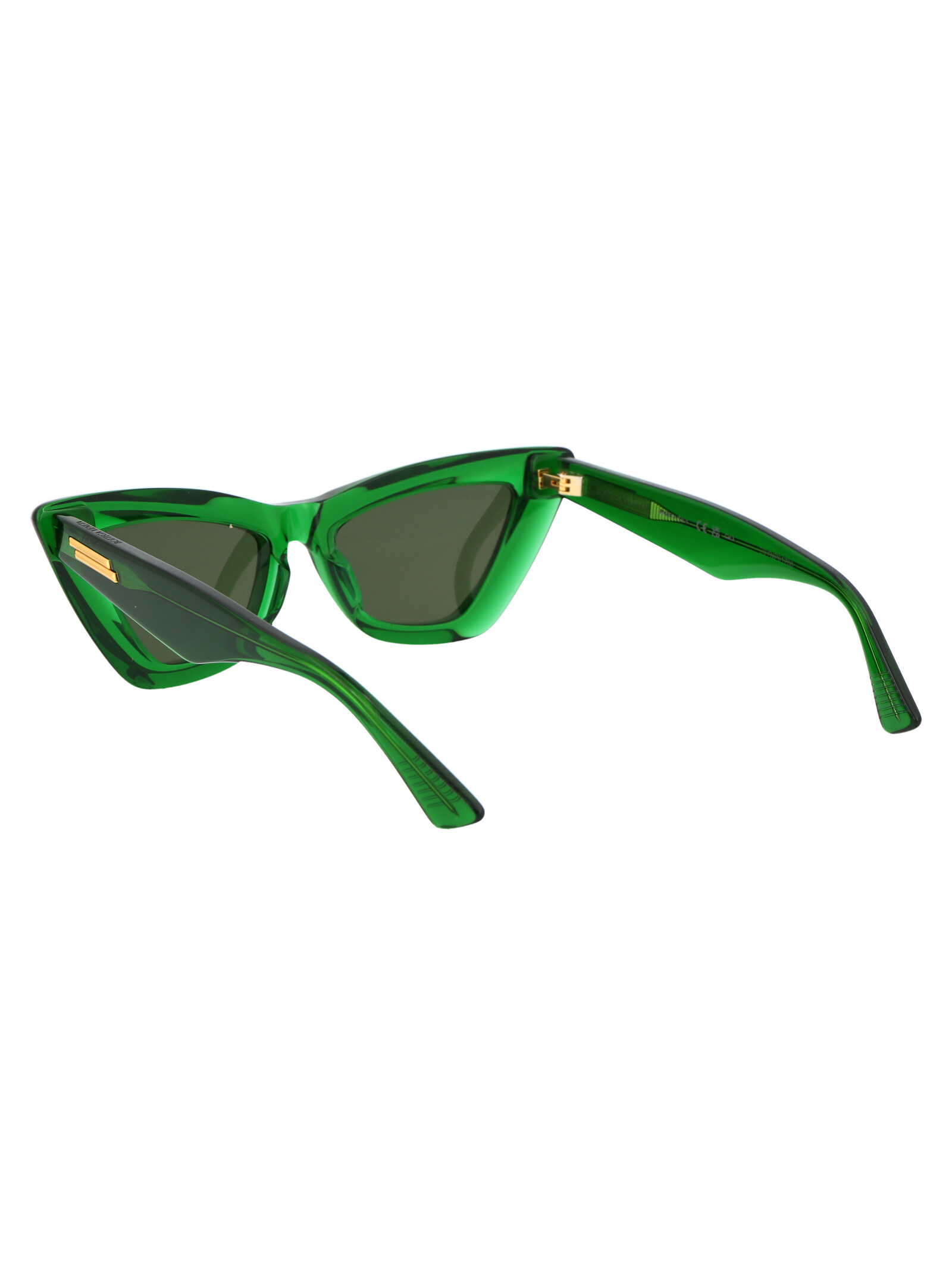 Bottega Veneta Eyewear Cat-eye Frame Sunglasses In Green