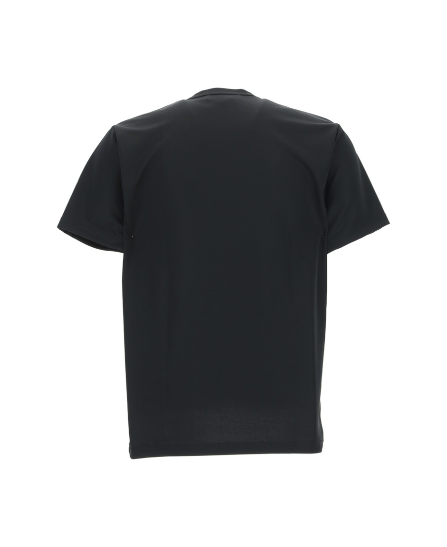 Comme Des Garçons Black Slogan Printed T-shirt In Black