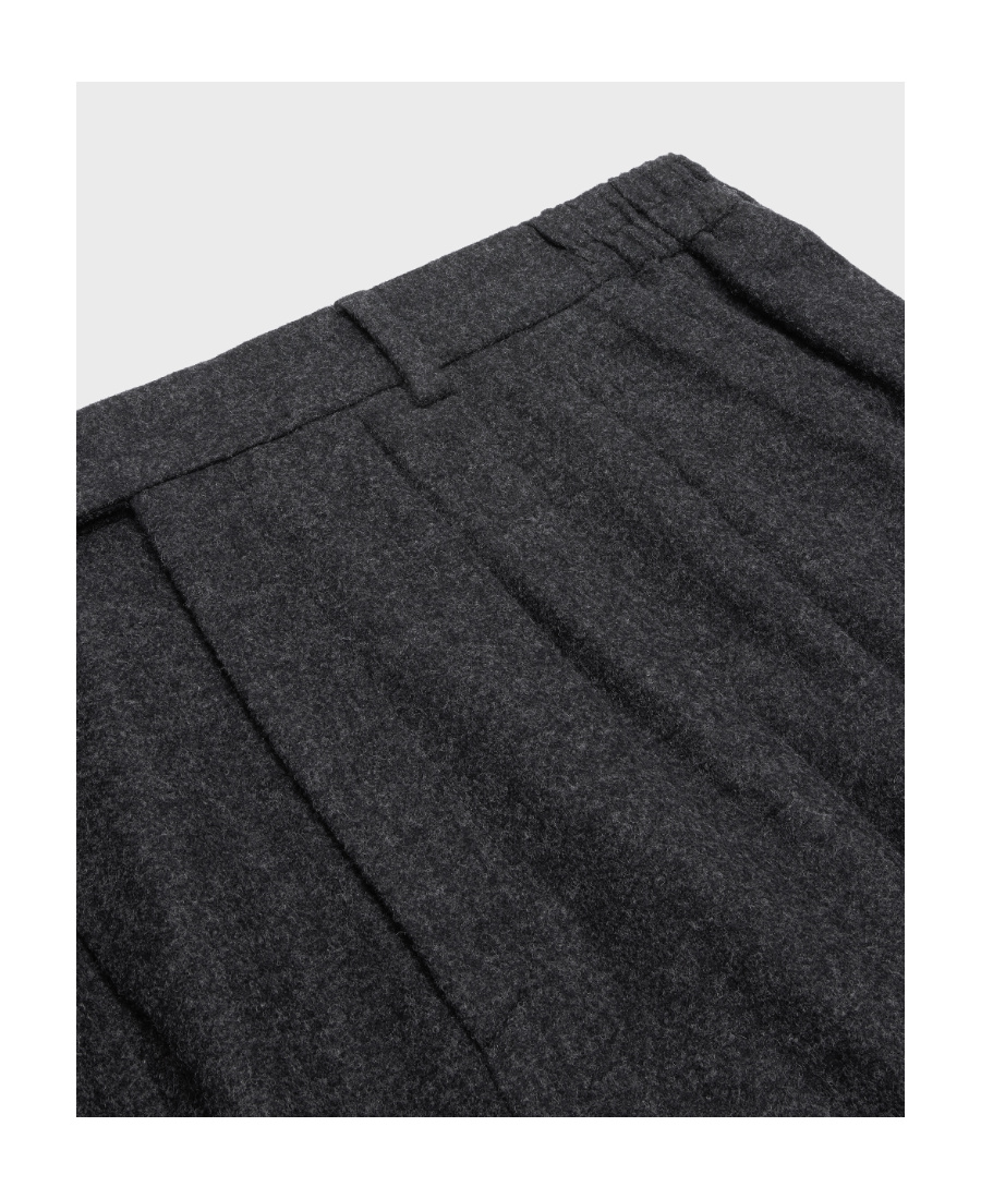 Celine Pleated Tailored Shorts In Black