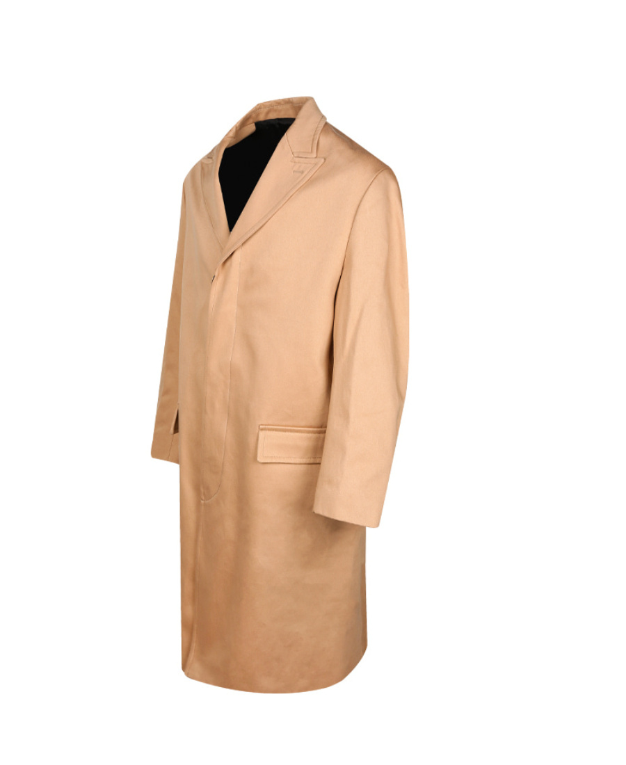 Ami Alexandre Mattiussi Single-breasted Cotton Coat