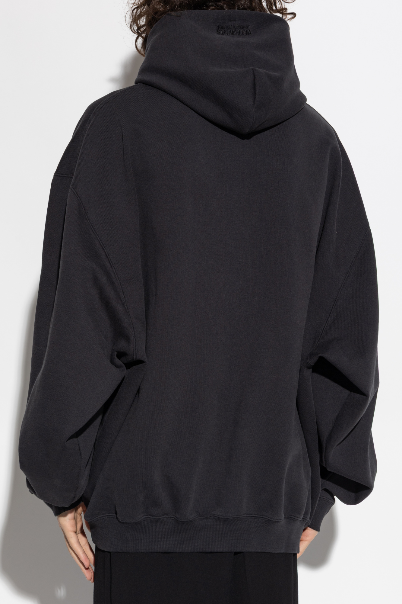 Vetements Long Sleeve Sweatshirt In Black