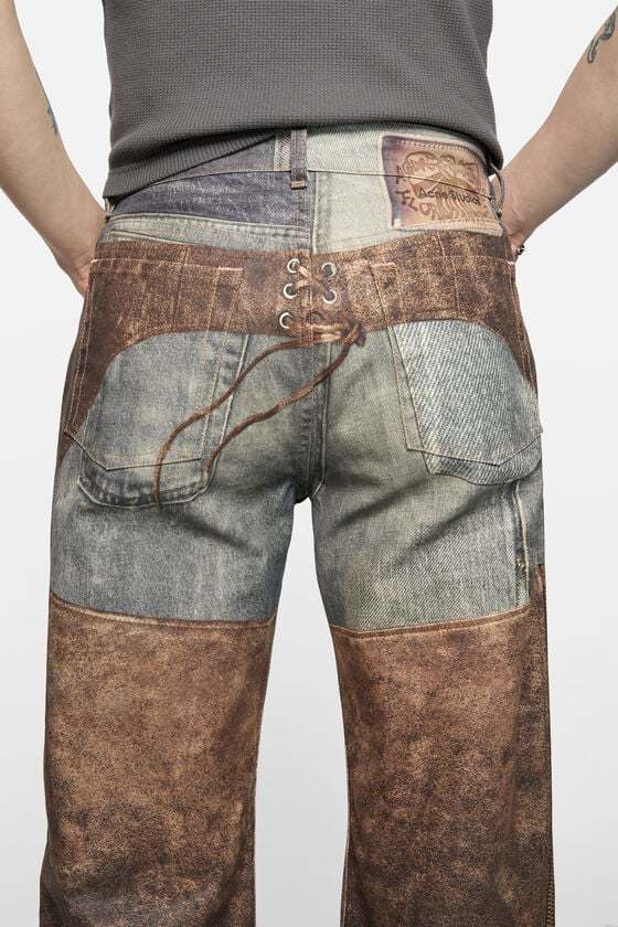 Acne Studios Men Regular Pantalone In Multi