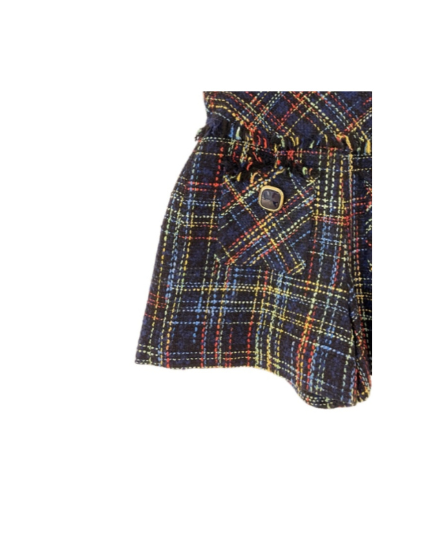 Edward Achour Paris Tweed Shorts In Black