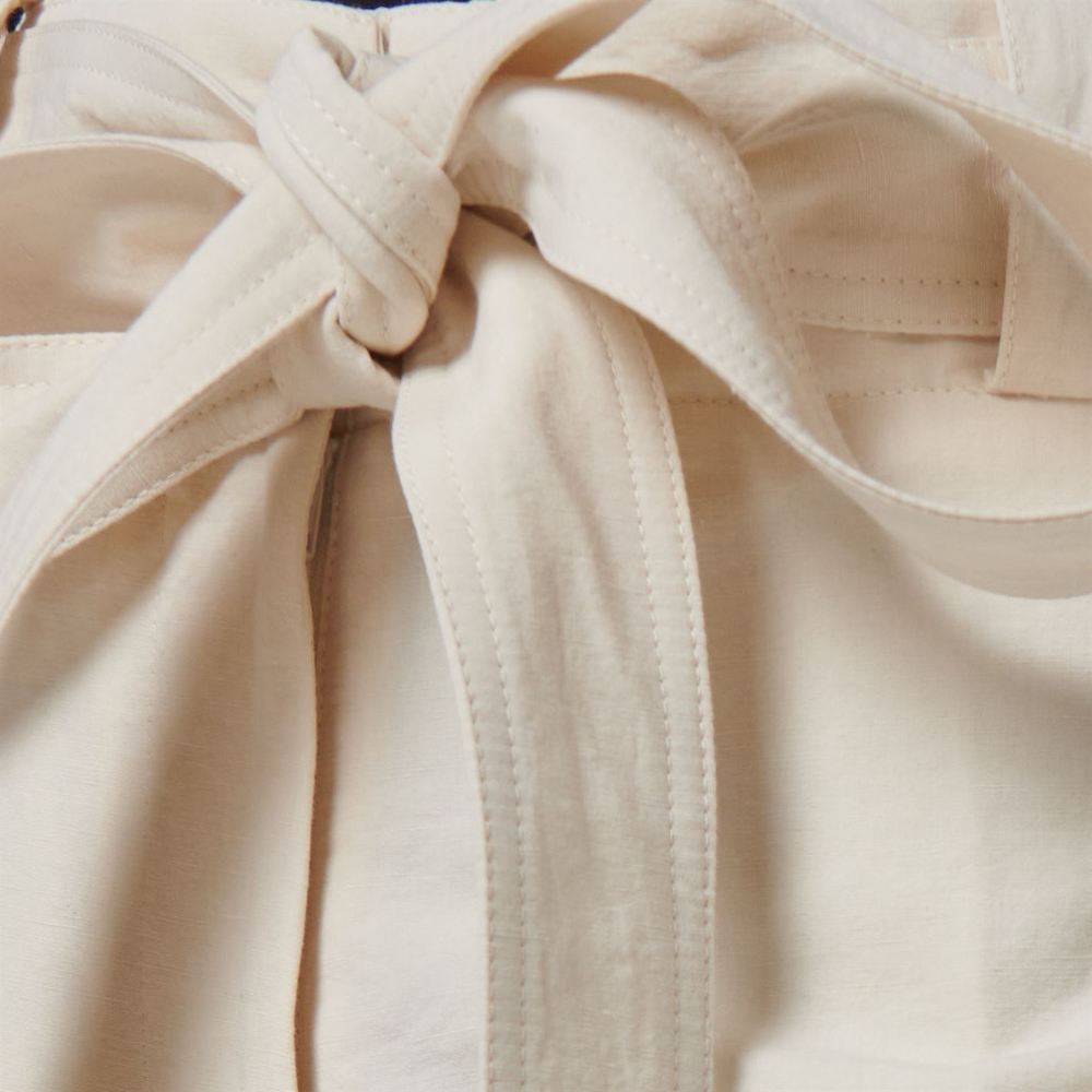 Moncler Wide-leg Casual Pants In White
