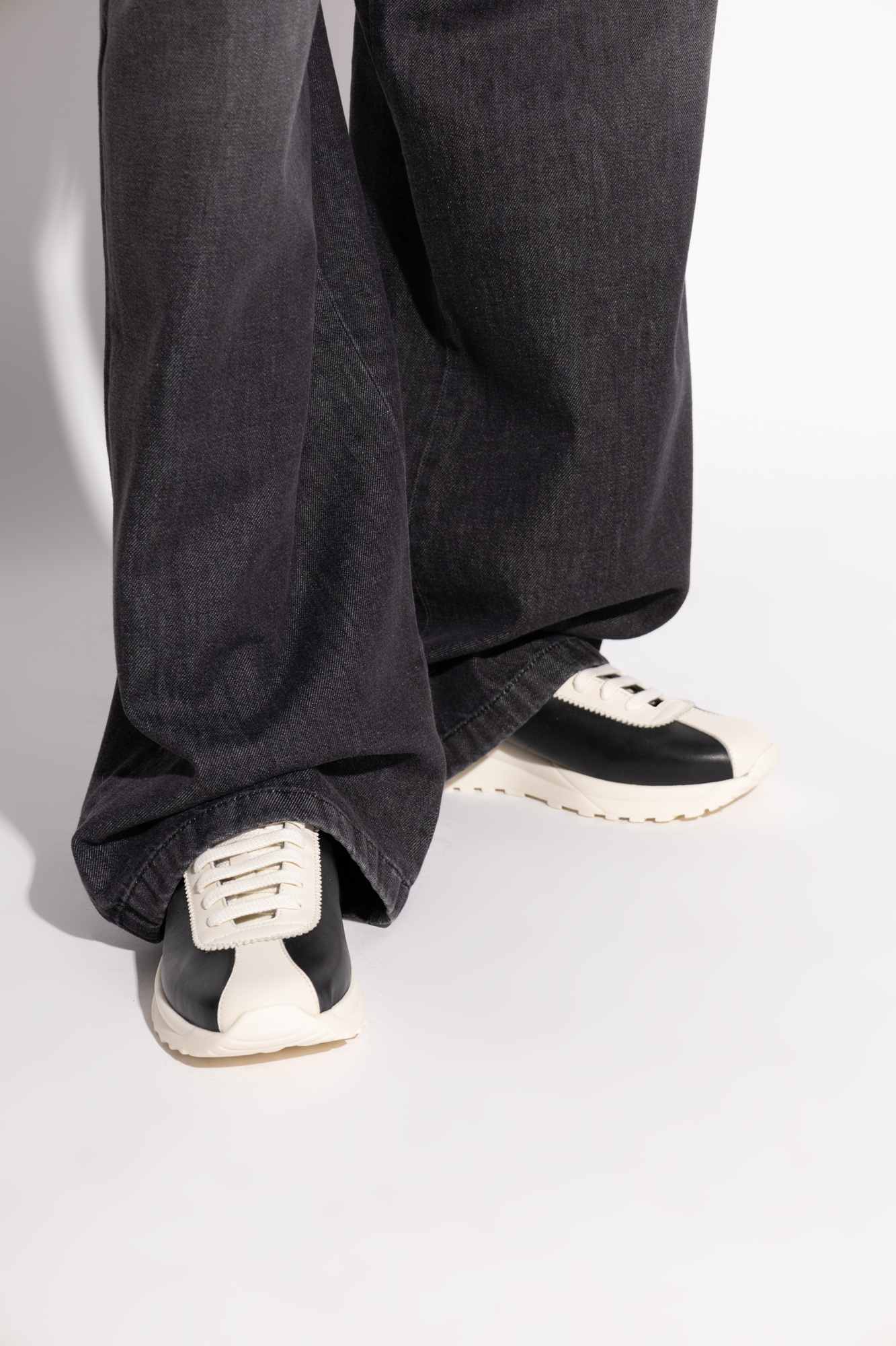 Common Projects Track Euro Trainers In Black