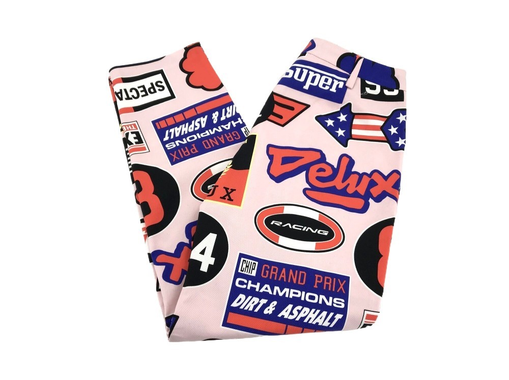 Moschino Printed Jeans In Multicolor