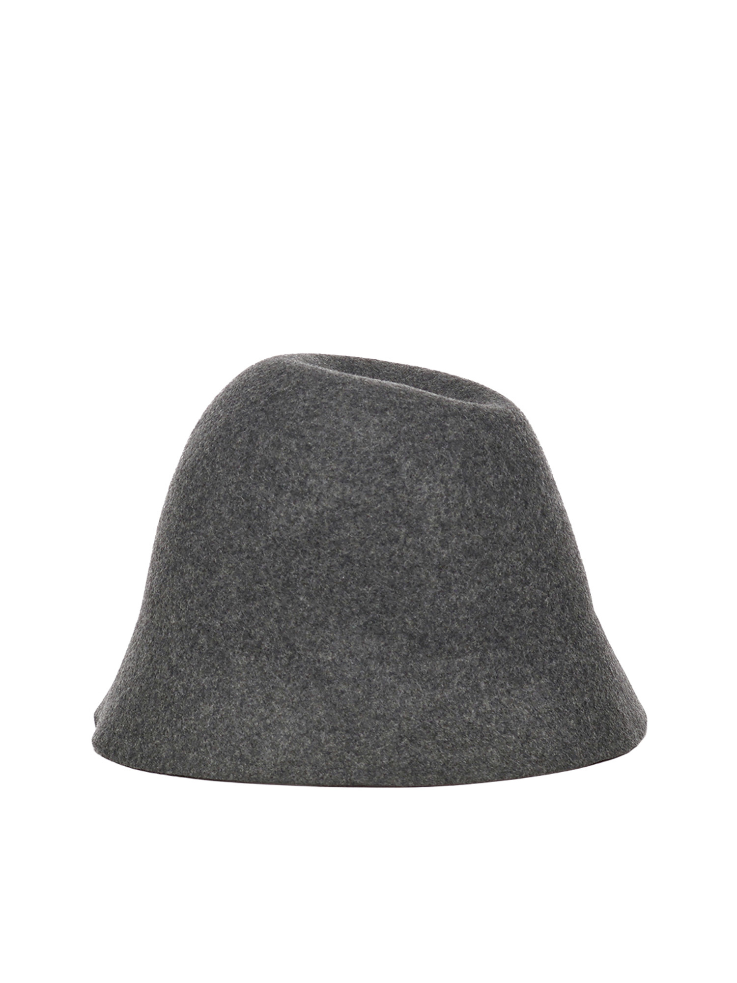 Miu Miu Logo-tag Hat In Gray