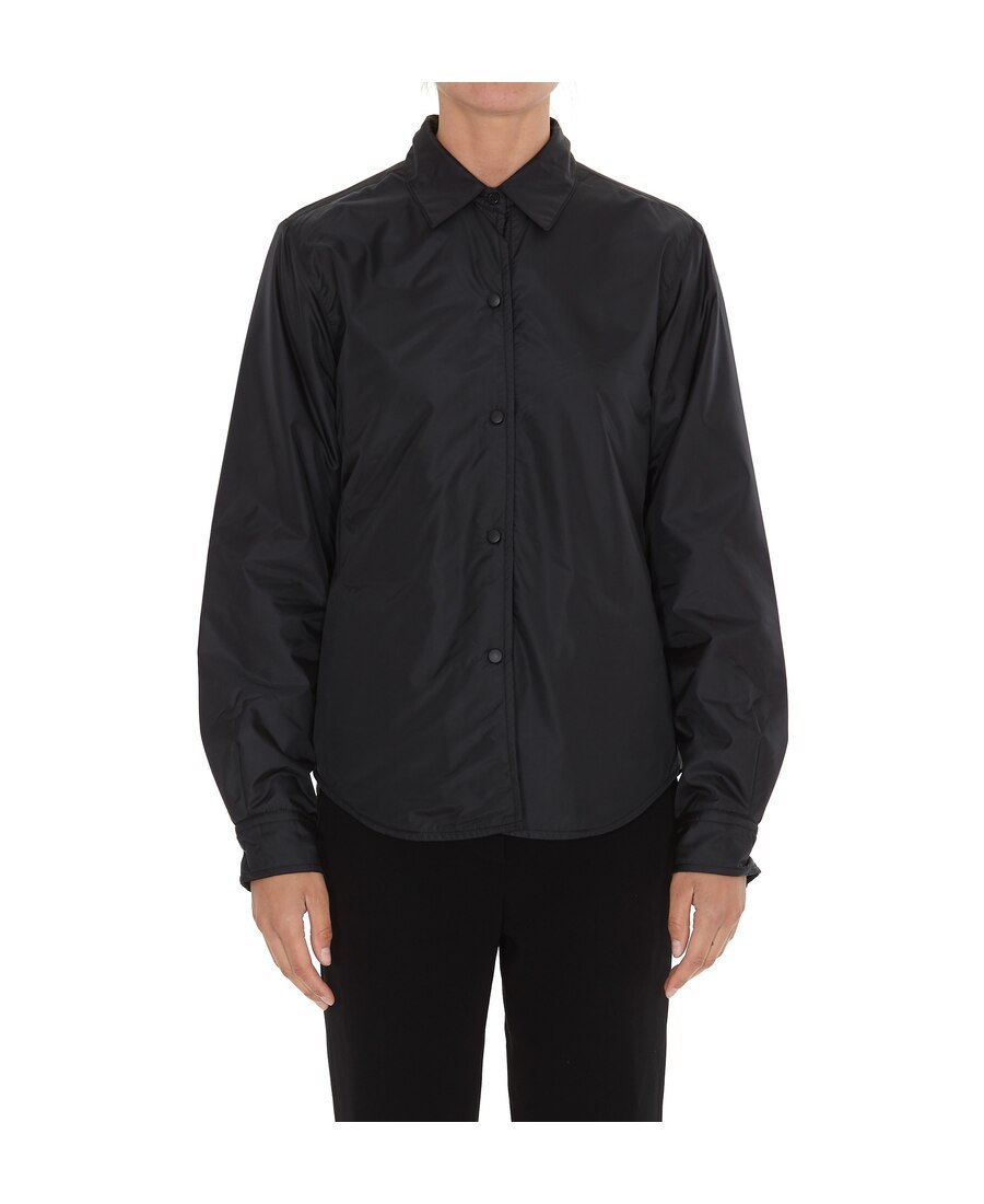 Aspesi Lightweight Shirt Jacket In Black