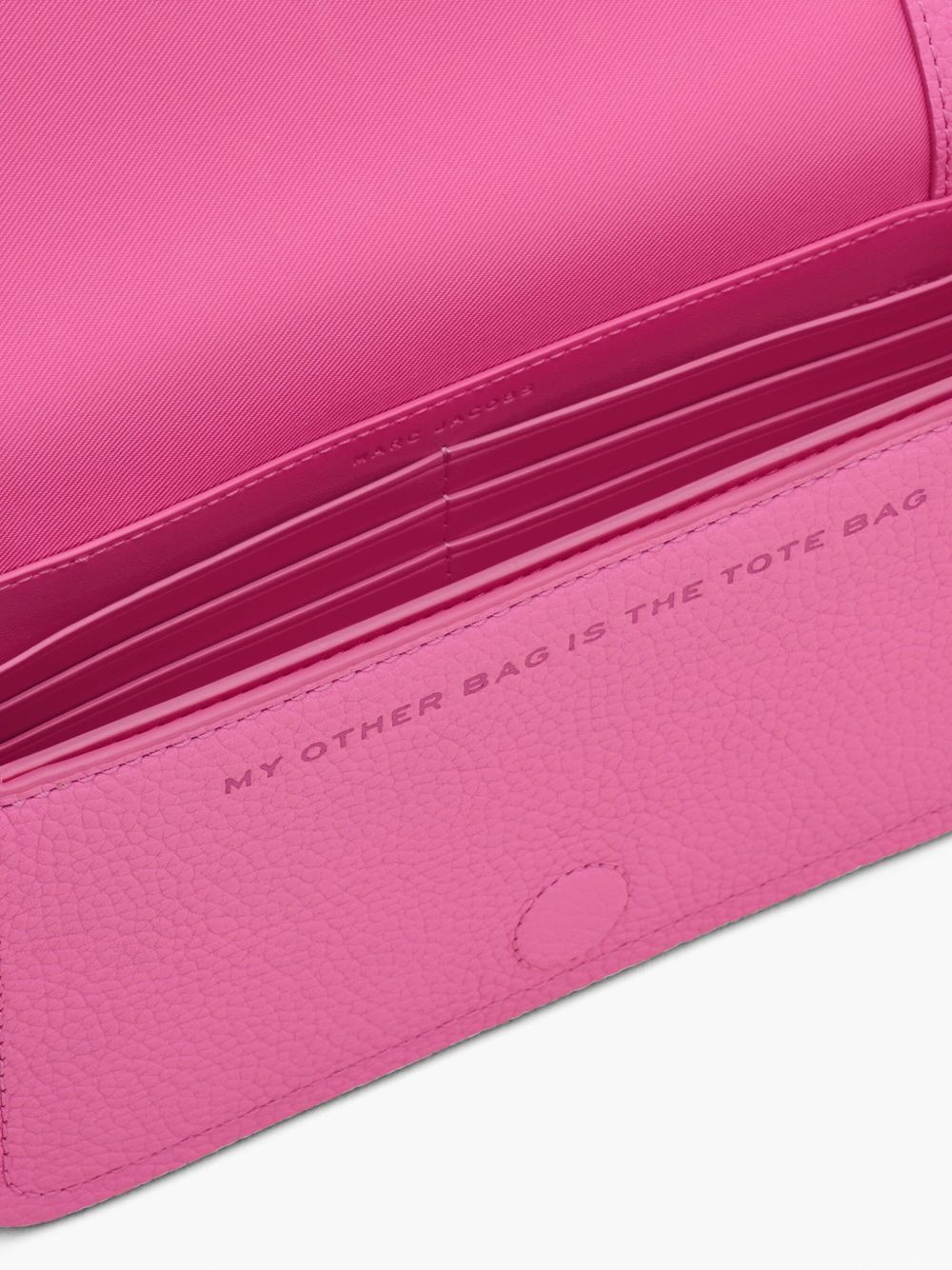 Marc Jacobs The Mini Bag Leather Crossbody Bag In Pink