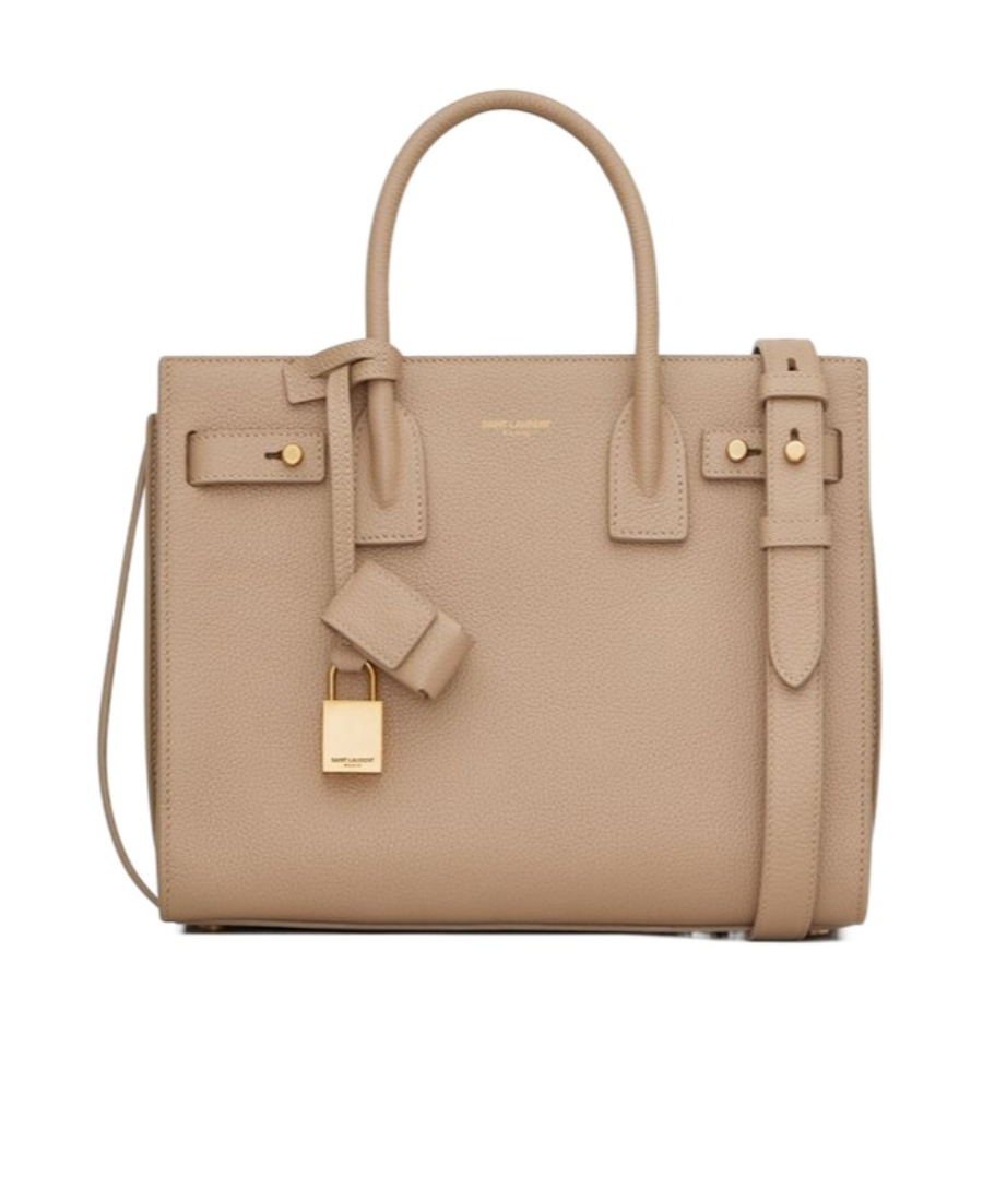 SAINT LAURENT SAC DE JOUR SUPPLE NANO IN GRAINED LEATHER