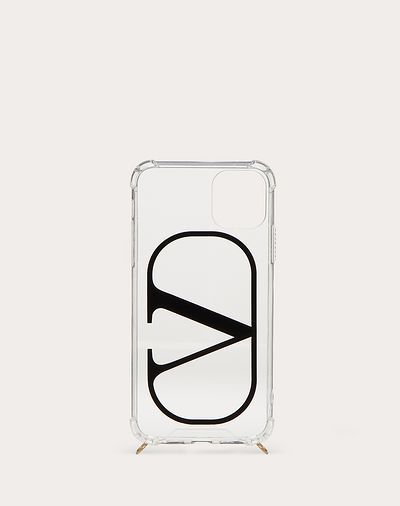 Valentino Black Case Mobile Phone Case In White