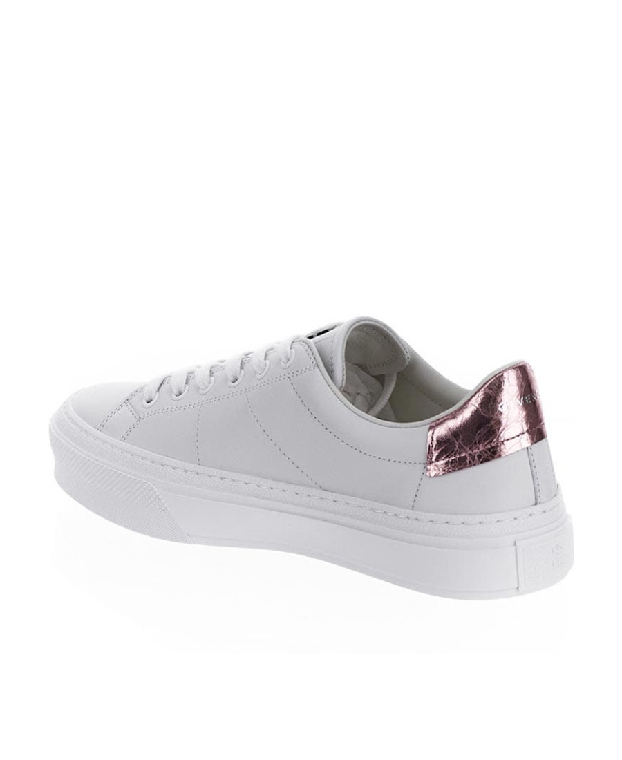 Givenchy Low-top Lace-up Sneakers In White