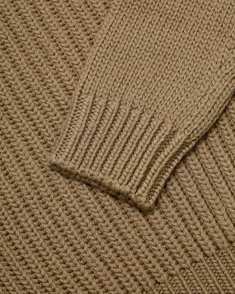 Weekend Max Mara Round Neck Long-sleeved Sweater In Brown