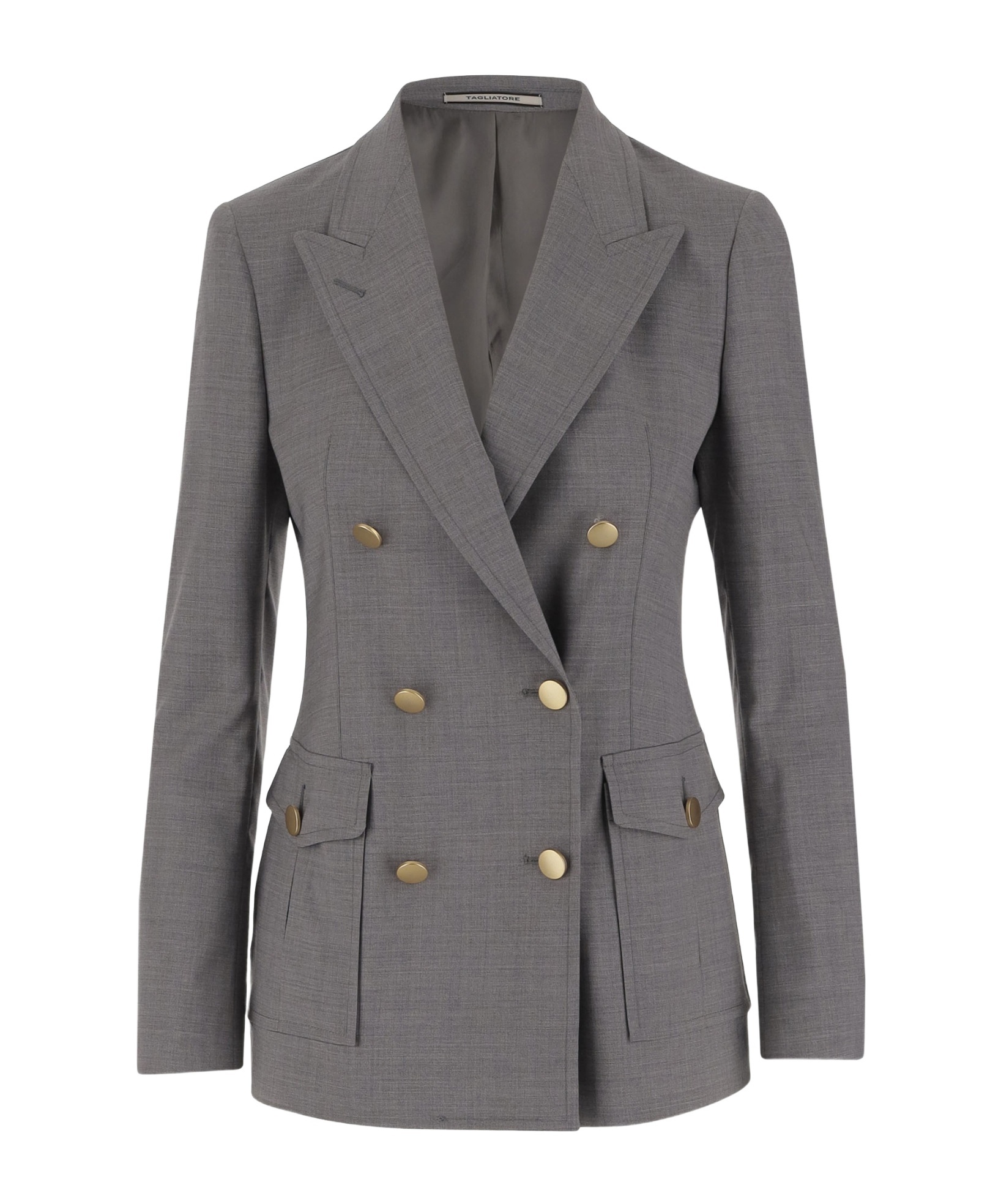 Tagliatore Double-breasted Stretch Wool Jacket