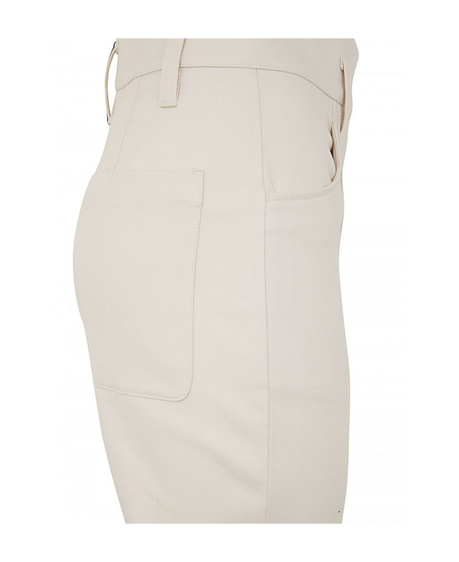 Brunello Cucinelli Straight Leg Tailored Pants In White