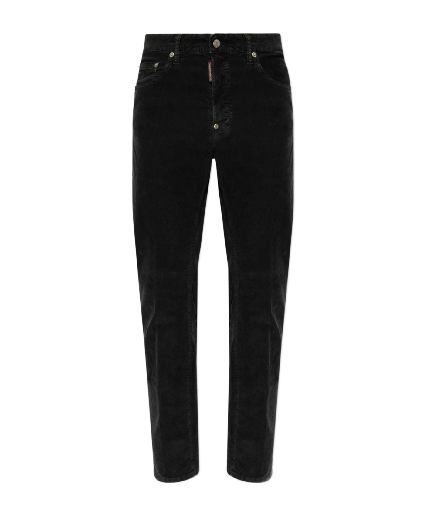 Dsquared2 Corduroy Slim-cut Jeans In Black