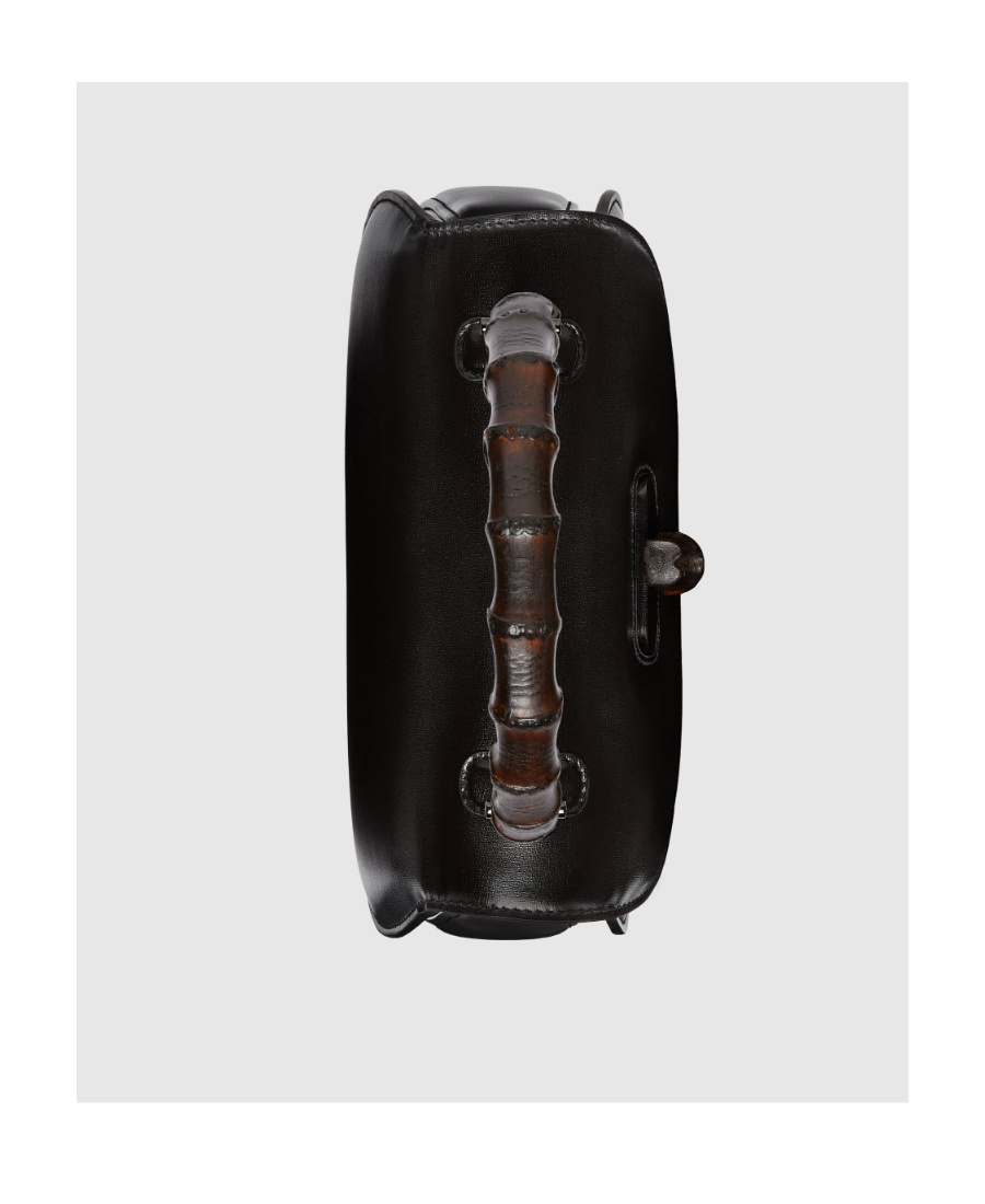 Gucci Bamboo Small Handbag In Black