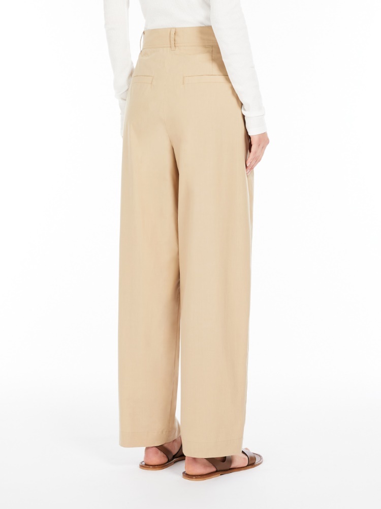 Weekend Max Mara Artur 1234 Straight-leg Pants In Beige