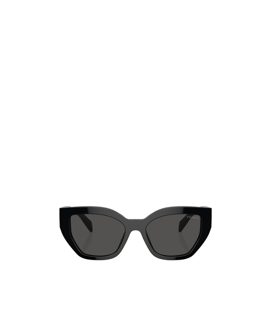 Shop Prada Eyewear Butterfly Frame Sunglasses In Black