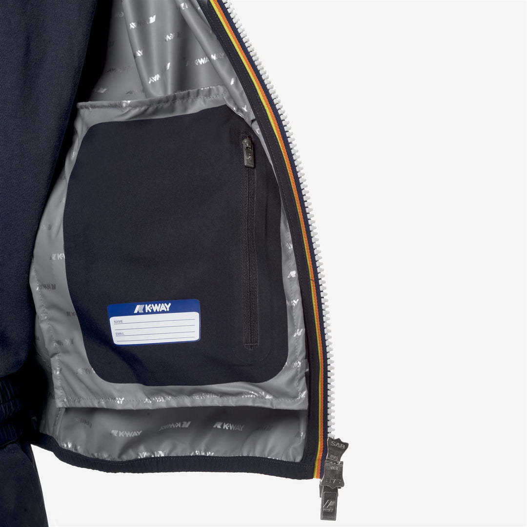 K-way Le Vrai 4.0 Rouland Warm Water Repellent Vest In Blue