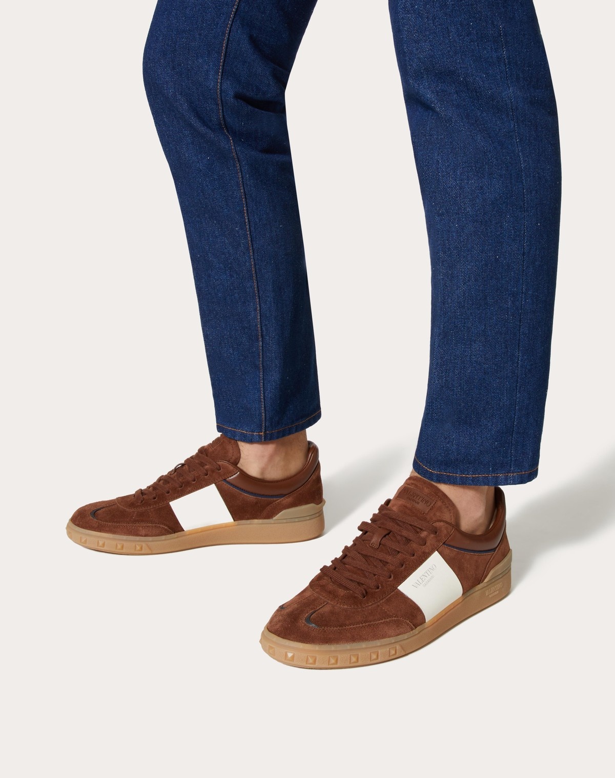 Valentino Garavani Low Top Upvillage Sneakers In Multicolor