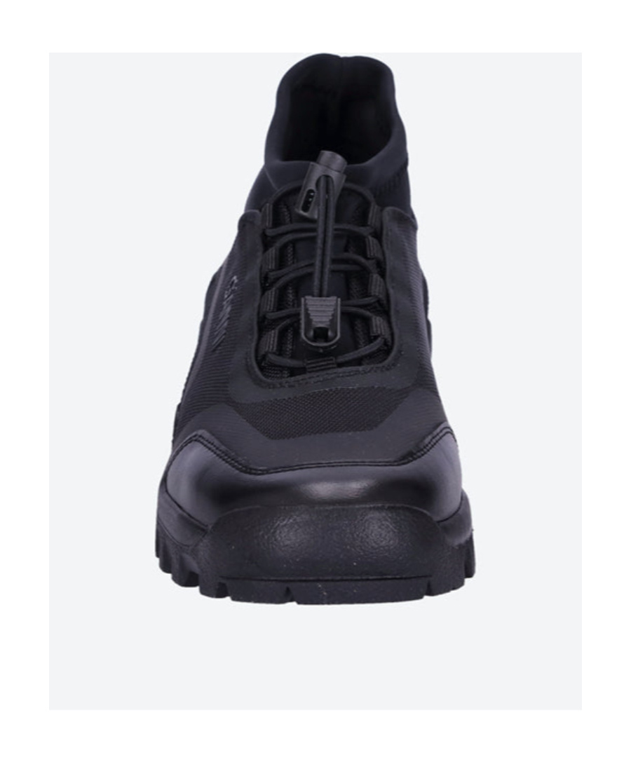Ganni Low-top Drawstring Sneakers In Black