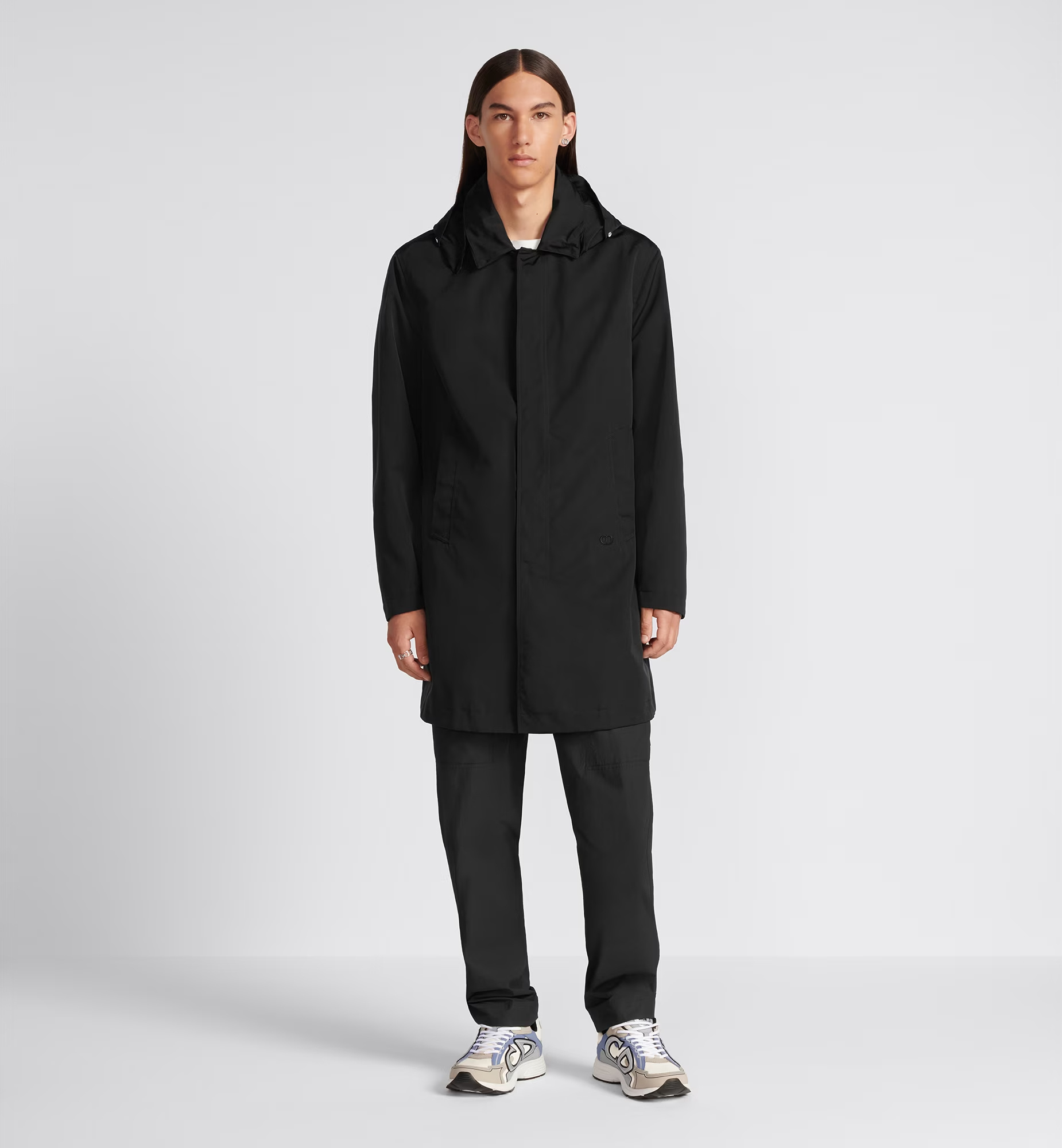Dior Cd Icon Windbreaker In Black