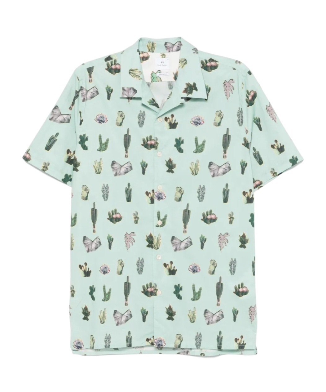 Ps By Paul Smith Ps Paul Smith Printed Shirt In White