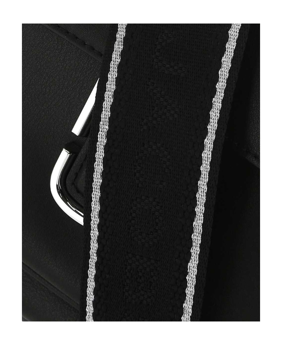 Shop Marc Jacobs The J Marc Mini Chain Leather Satchel In Black